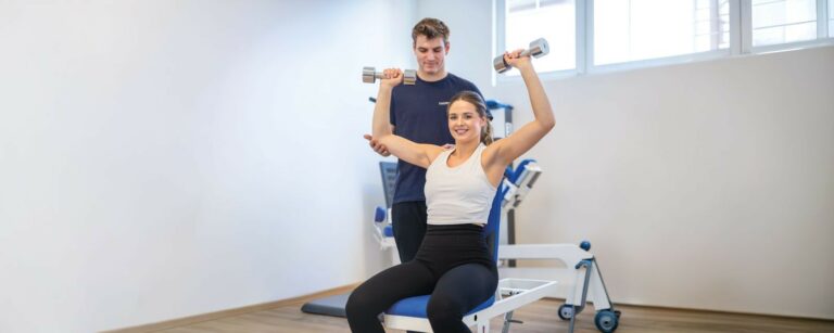 Patietin beim Training